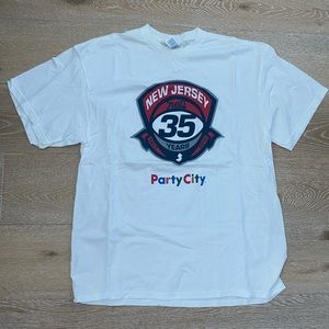 Vintage promo T-shirt from the New Jersey nets 2012 season mens size xl BN